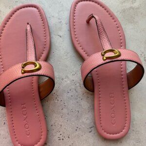 New Coach Jessie Sandal size 9.5B Light Blush